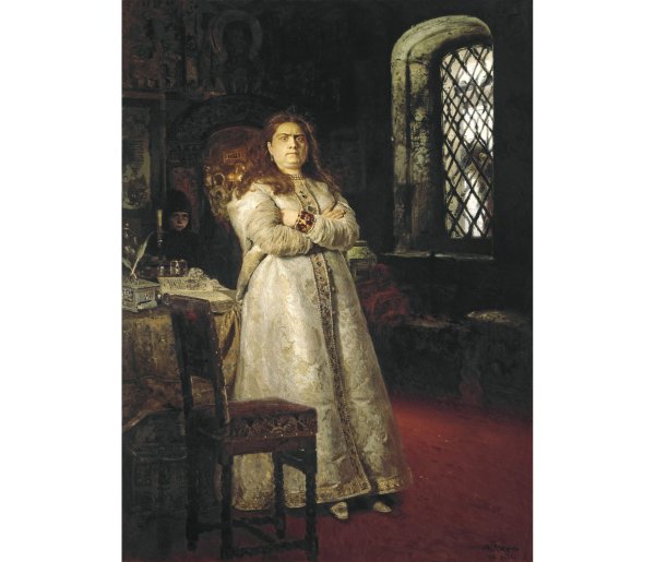 Царевна Софья картина Репина