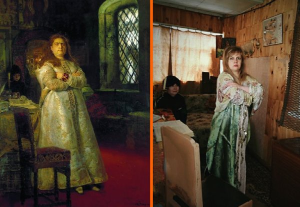 Царевна Софья картина Репина