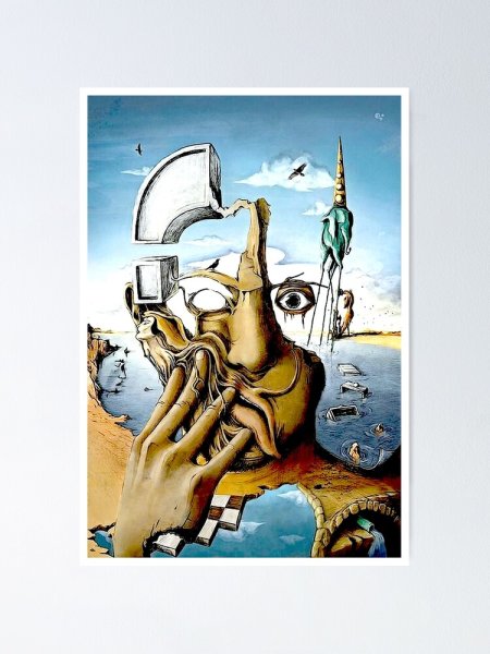 Salvador Dali картины сфинкс