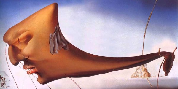 Испанский художник сюрреалист Сальвадор дали