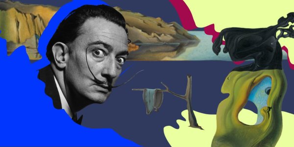 Картина Сальвадора дали Великий мистификатор