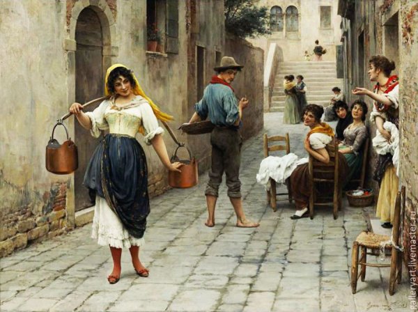 Живопись Эжен де Блаас