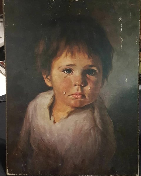 Джованни Браголин – «Плачущий мальчик» (1950-е)