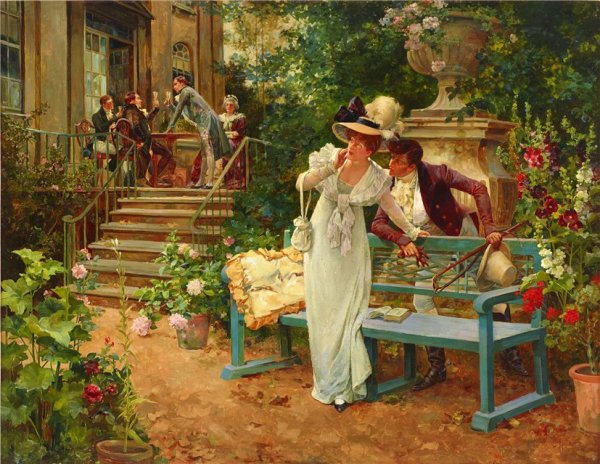 Художник Henry Gillard Glindoni