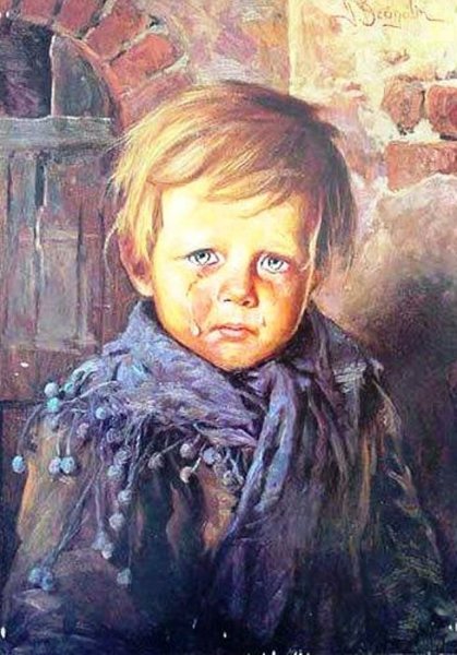 Джованни Браголин Плачущий мальчик