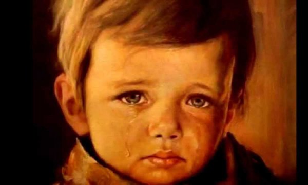 «Плачущий мальчик» Джованни Браголина