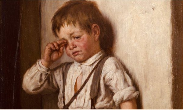 Джованни Браголин Плачущий мальчик