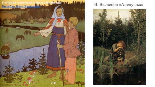 Сестрица Аленушка Васнецова