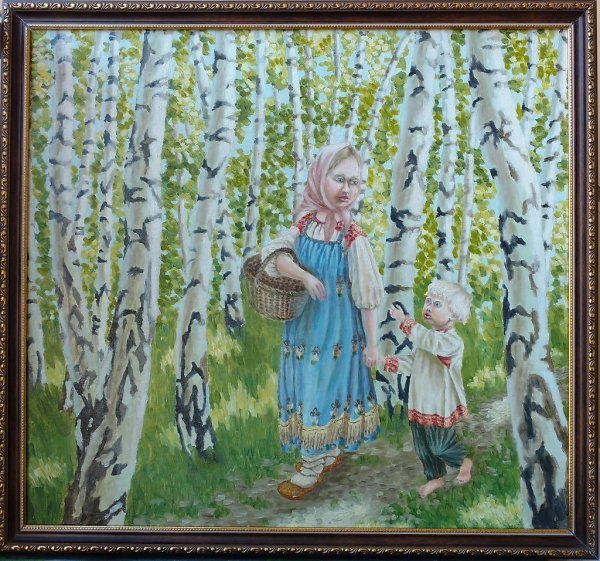 Алёнушка и братец Иванушка Васнецов