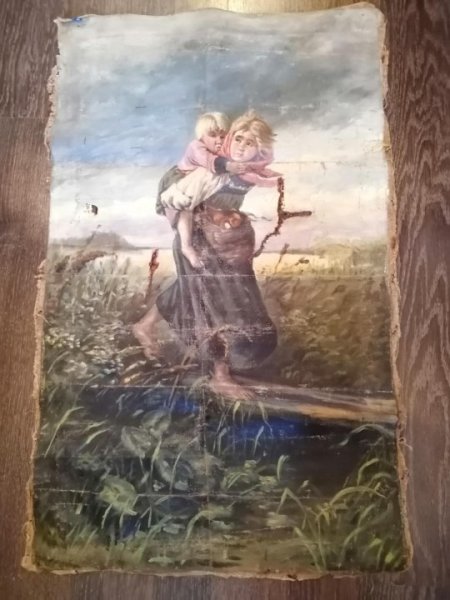 Алёнушка и братец картина Васнецова