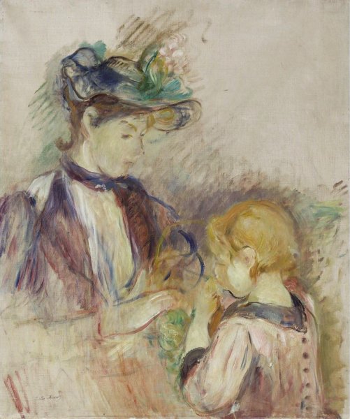 Французская художница Берта Моризо