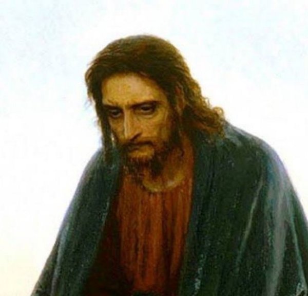 Крамской Иван Николаевич Христос в пустыне