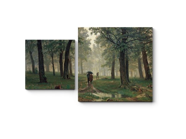 Иван Шишкин дождь в Дубовом лесу