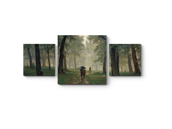 Иван Шишкин дождь в Дубовом лесу