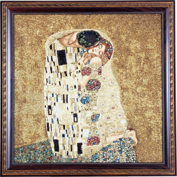 Поцелуй Густава Климта оригинал