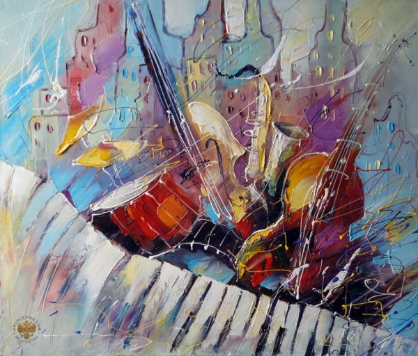 Живопись в стиле джаз