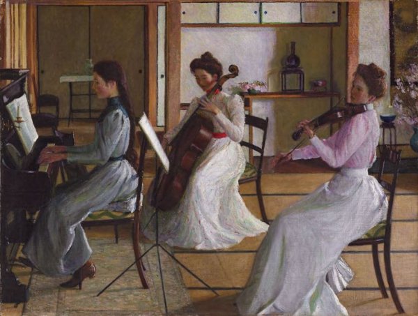 Лила Кэбот Перри картины музыканты