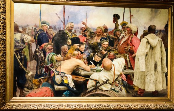 «Запорожцы» (1878—1891) Репина