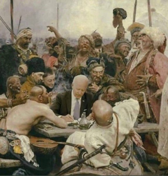 Картина Репина запорожцы