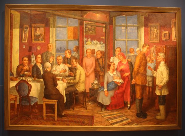 Петров-Водкин новоселье картина