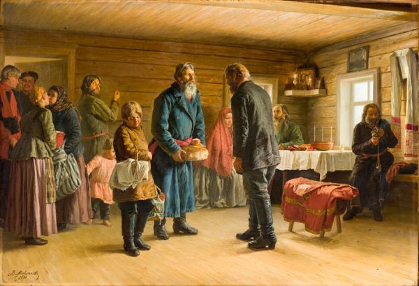 Советская живопись новоселье