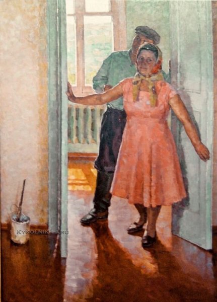 Пятиэтажки в живописи. Советские