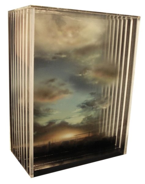 Многослойные картины на стекле