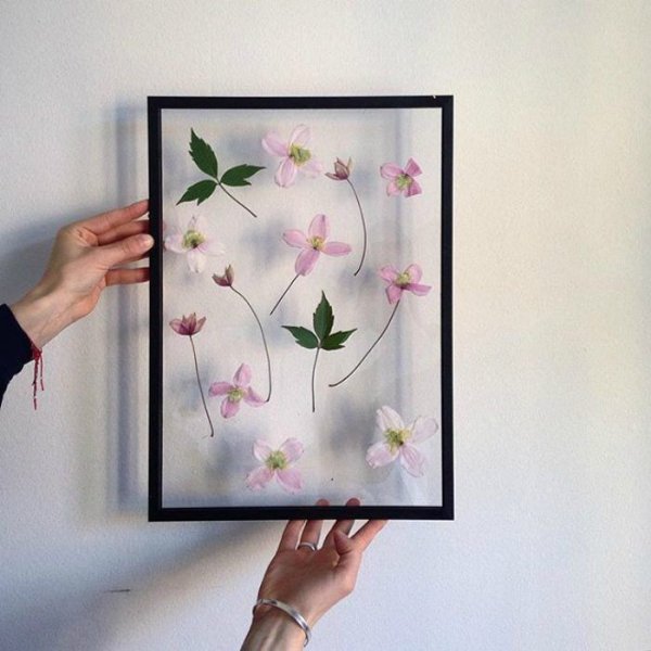 Панно под стеклом