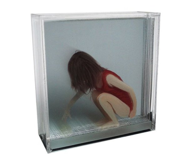 Многослойные картины на стекле