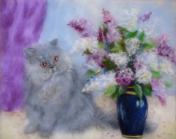 Шерстяная живопись - Ксения Мороз