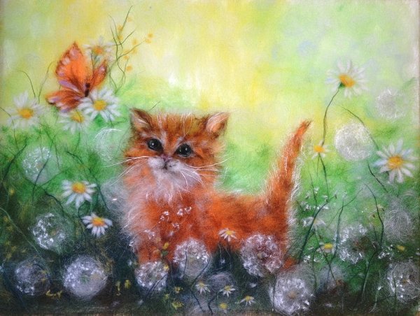 Шерстяная живопись - Ксения Мороз