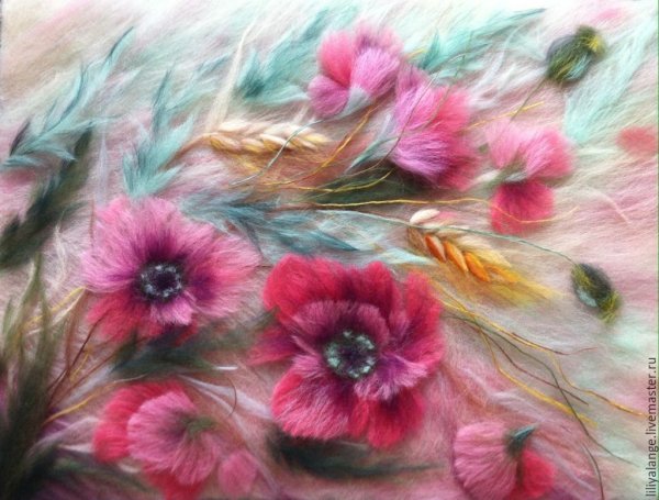 Валяные картины