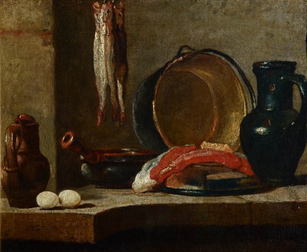 Жан Батист Шарден натюрморты