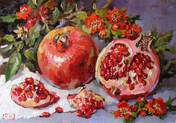 Гранат картина