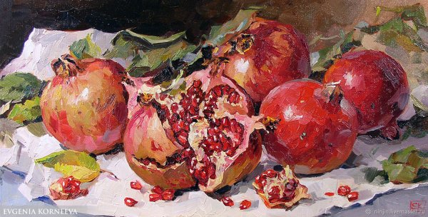Евгения Корнеева натюрморты живопись