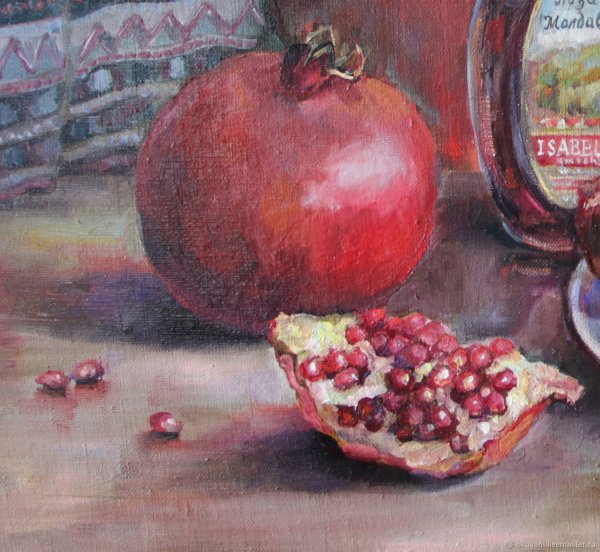 Робер Юбер натюрморт гранат