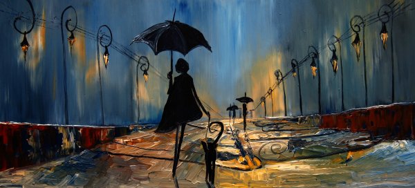 Юстина Копаня художник ночь