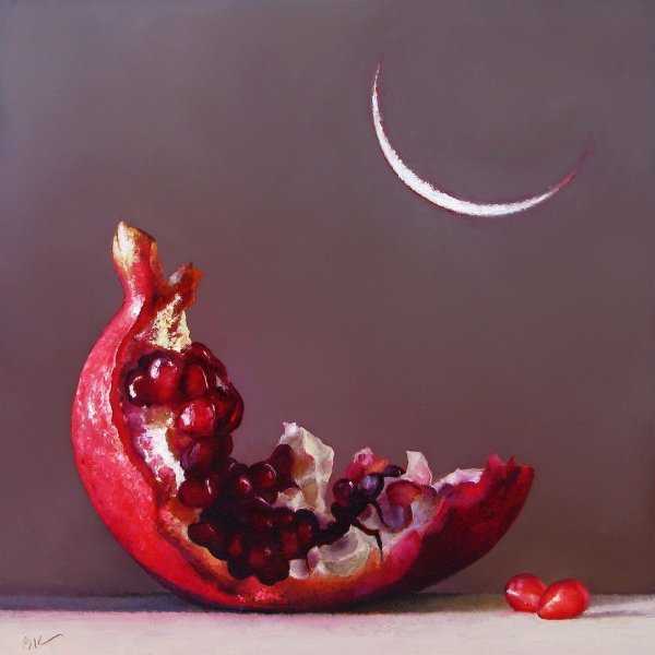 Персефона гранат живопись