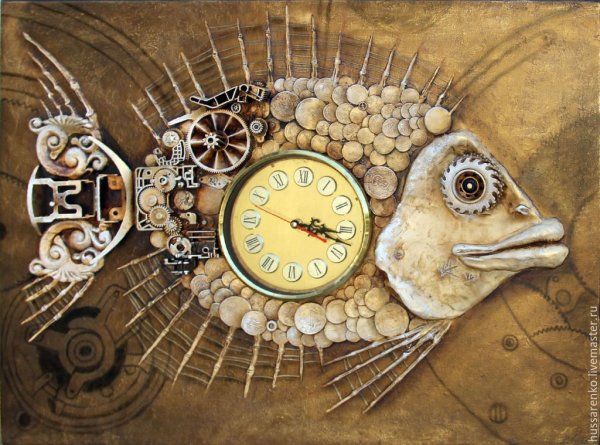 Часы живопись