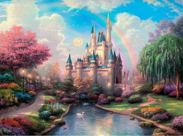 Томас Кинкейд замок