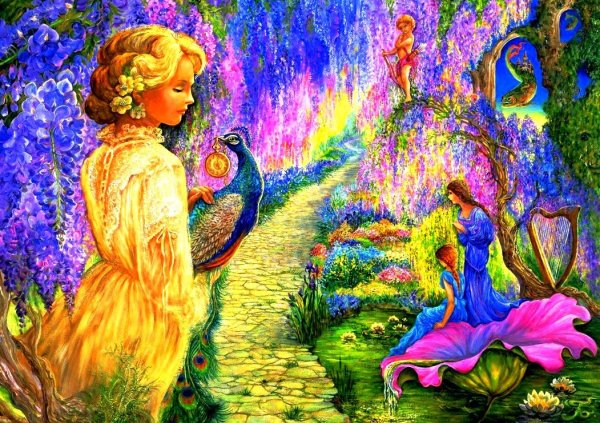 Английская художница Josephine Wall