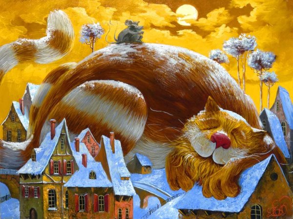 Художник Антон Горцевич картины