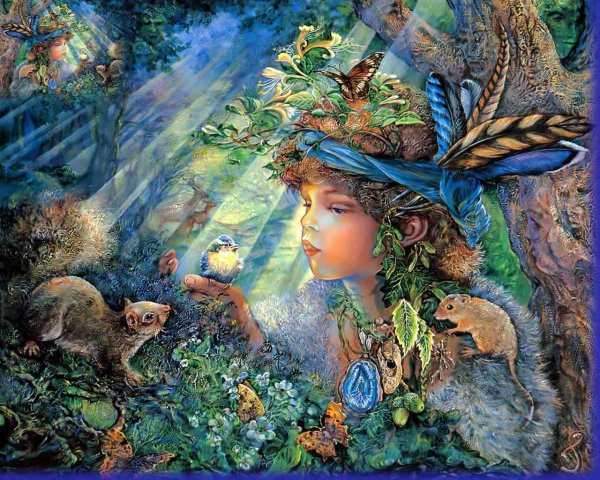 Картины Жозефины Уолл Josephine Wall