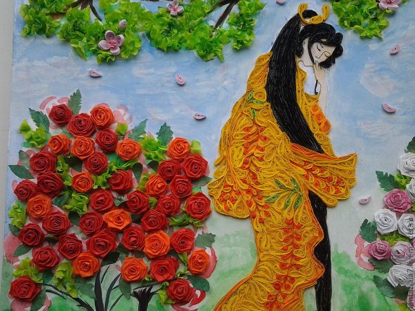 Квиллинг картины