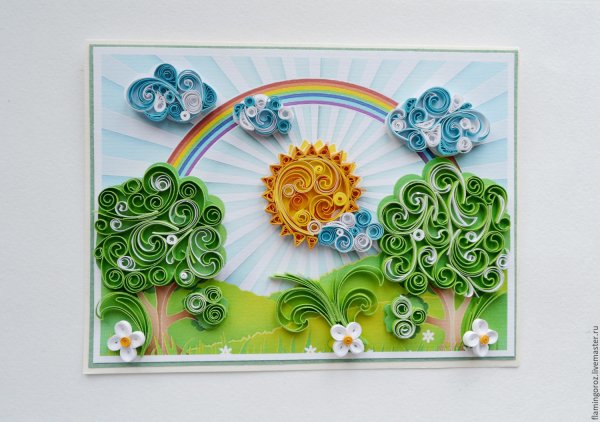 Картины в технике квиллинг