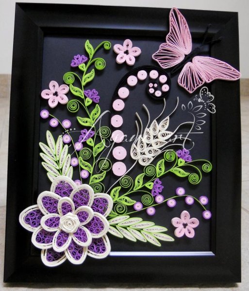 Квиллинг панно