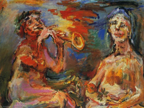 Оскар кокошка живопись