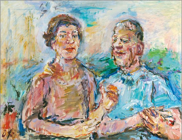 Оскар кокошка автопортрет