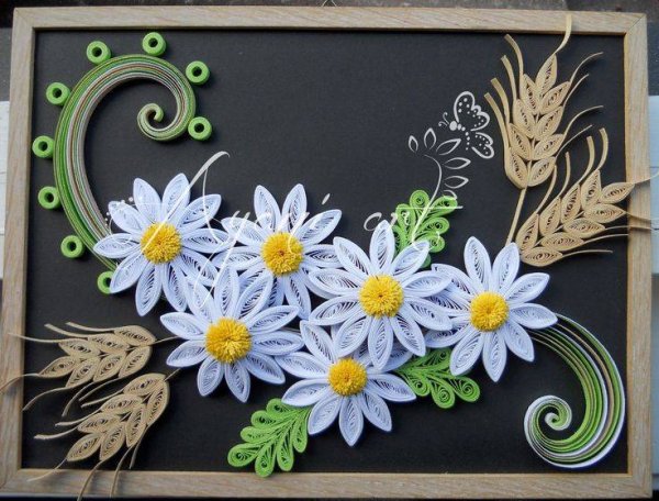 Квиллинг. Цветочные композиции