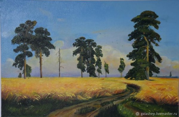 Шишкин Иван Иванович рожь поле